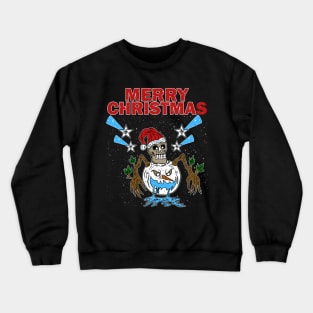 Merry skull christmas Crewneck Sweatshirt